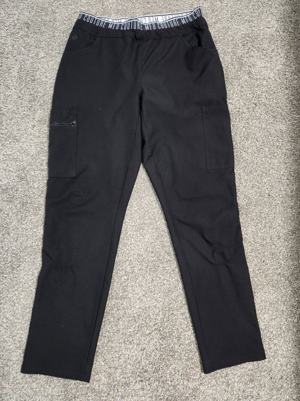 Lot of 4 Black Scrubs Size Small, Koi and Medcouture - Picture 7 of 10